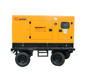 DONMIN東明500kw移動(dòng)拖車低噪音大型施工玉柴柴油發(fā)電機(jī)組GF2-500Y(T)-1